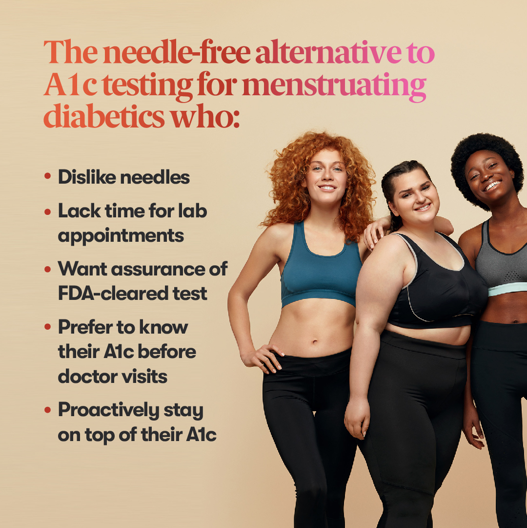 💥 Did you know that at-home (needle-free) A1c testing is available - using menstrual blood?! 
The Q-Pad transforms a routine aspect of your life into a powerful tool for monitoring and proactive healthcare for diabetics. 🩸💪

#QPad #diabetestype #diabetesawareness #womenshealth