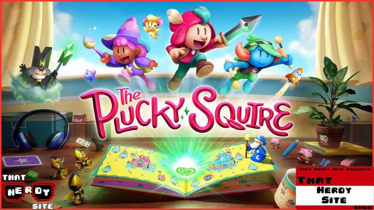 ThatNerdySite's tweet photo. On today's podcast, @TrevorJStarkey reviews his time with The Plucky Squire, while @RevCabbott has been revisiting Bloodborne.
https://t.co/c3xMkluWzY https://t.co/aMpNLmQcpn