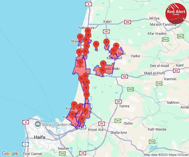 HalaJaber's tweet image. 🚨 New rockets sirens are sounding in the Krayot, north of #Haifa &amp;amp; #Acre.