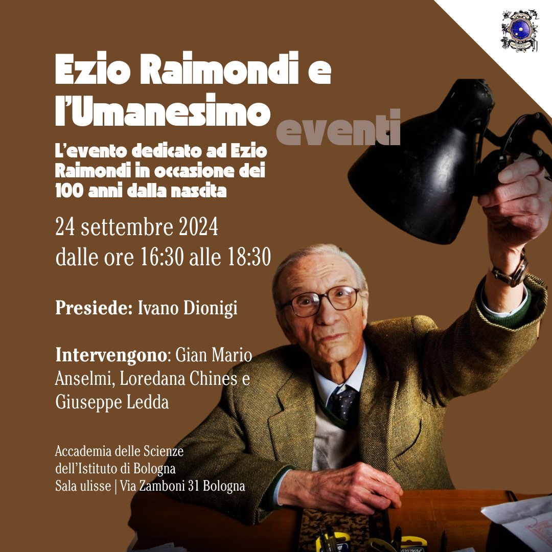 Vi aspettiamo domani in Accademia 🧠
Siamo in Via Zamboni 31 a Bologna
