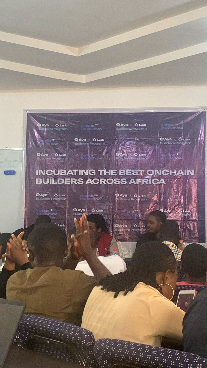 emmanueldoji's tweet image. Great learning experience today on what @LiskHQ is doing in Africa, Nigeria  and Jos. Inspiring roadshow which has given me the needed motivation to build on their blockchain @ayahq_ @EthJos_ @blockfuselabs #LiskXAyaHQRoadShow

#LiskXAyaHQHackathon

#OnChainBuildersProgram