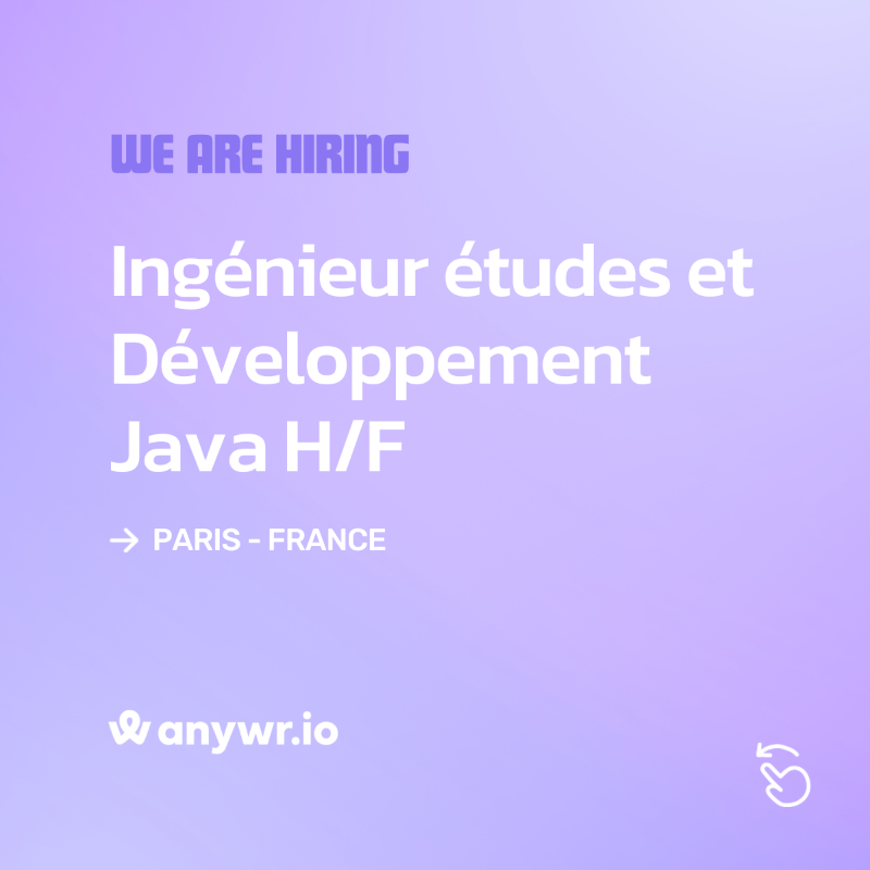 anywr_io's tweet photo. [🔎 JOB] Prêt à accélérer votre carrière dans l’IT ? Explorez nos dernières offres d’emploi et donnez un nouveau souffle à votre parcours. 🧑‍💻
Découvrez l'ensemble de nos offres d'emploi 👉 https://t.co/eMpFk4RAZC