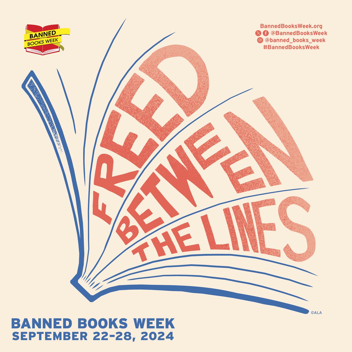 It’s #BannedBooksWeek2024. This and every week, we proudly support free + open access to information for all. Let's celebrate the freedom to read!
