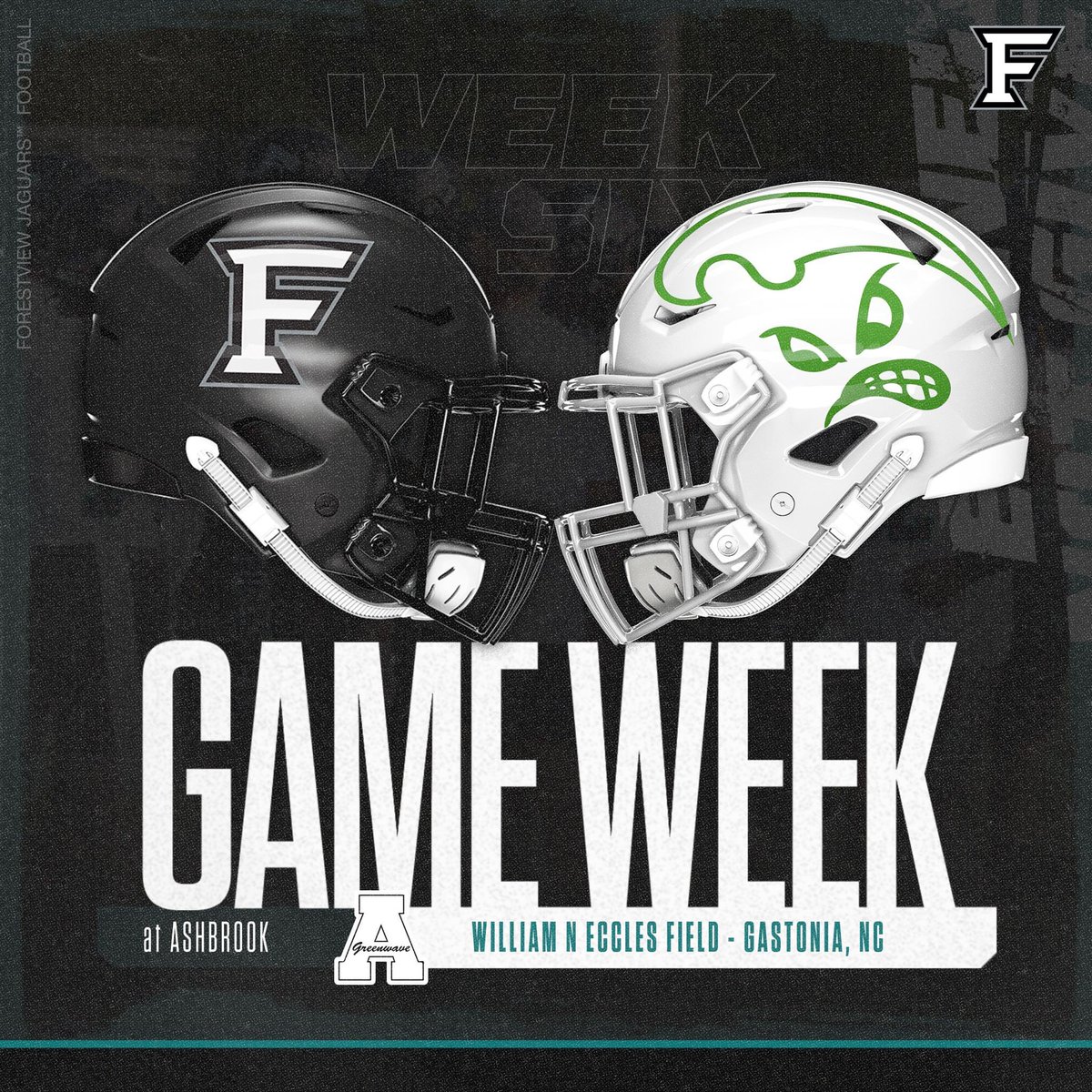 ForestviewFB's tweet photo. Wk6 - Rivalry Renewed
[VARSITY] at Ashbrook, 7:30pm Friday
📍William Eccles Field, Gastonia

[JUNIOR VARSITY] vs
Ashbrook 7:00pm Thursday
📍Joe Alala Stadium https://t.co/hFux9jsYGo