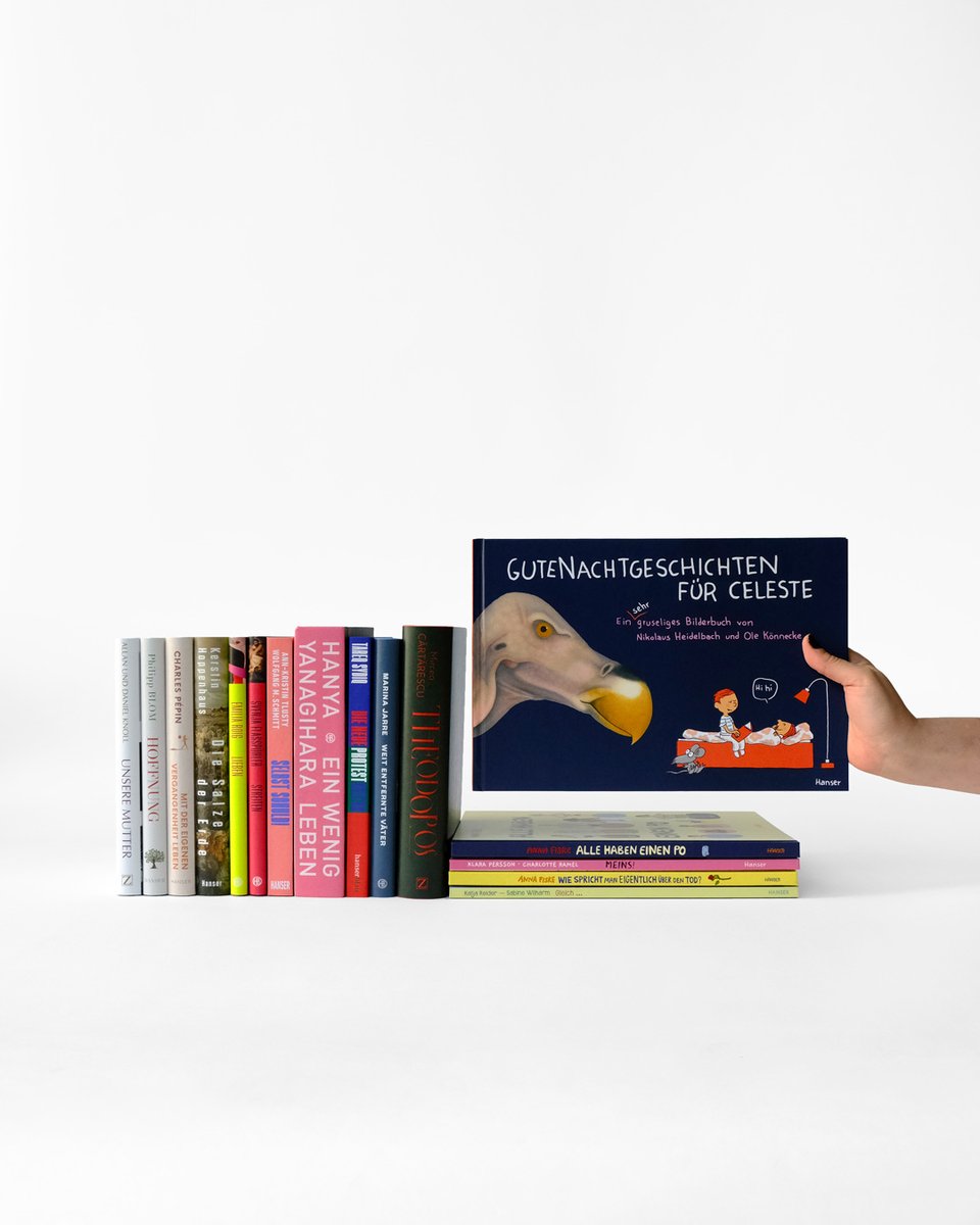 Ob Gutenachtgeschichte oder kluges Sachbuch: Wir haben neuen Lesestoff für euch!

Mehr zu den Büchern: hanser-literaturverlage.de/buecher/neuers…