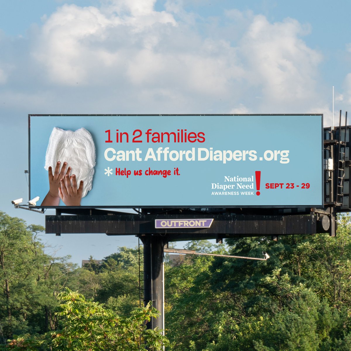 OUTFRONTMEDIAUS's tweet image. It's #NationalDiaperNeedAwarenessWeek. Get involved with @diapernetwork to draw attention to this public health crisis of #DiaperNeed in the U.S. &amp;amp; advocate for meaningful change to #EndDiaperNeed. You can make a donation at CantAffordDiapers.org