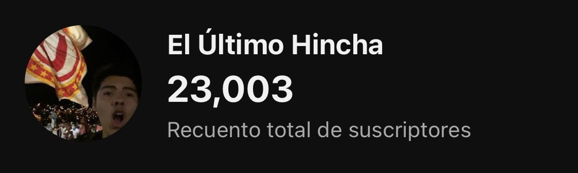 Ya somos más de 23 mil cremas en esta humilde comunidad, sigamos juntos fomentando esta pasión popular 💛❤️

A los 27k sale su mega sorteo, ya dije!! 👀

#YdaleU