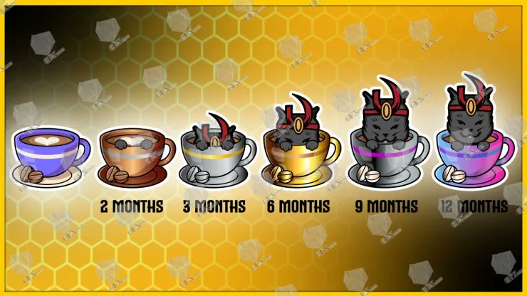 MaveMartin8036's tweet photo. "Just completed a set of custom anime-style sub badges for an awesome client! 🌟🎨 Loved adding that extra flair to their channel! 💖✨ #SubBadges #AnimeArt #CustomCommission #TwitchBadges #DigitalArt #AnimeStyle #StreamerArt #ChannelCustomization" https://t.co/bSSz1QvUk6