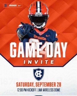 Thank you <a href="/CuseFootball/">Syracuse Football</a> for the game day invite! <a href="/allpraisesdue7/">Stack Williams</a> <a href="/FootballNorthca/">Football North 🇨🇦</a>