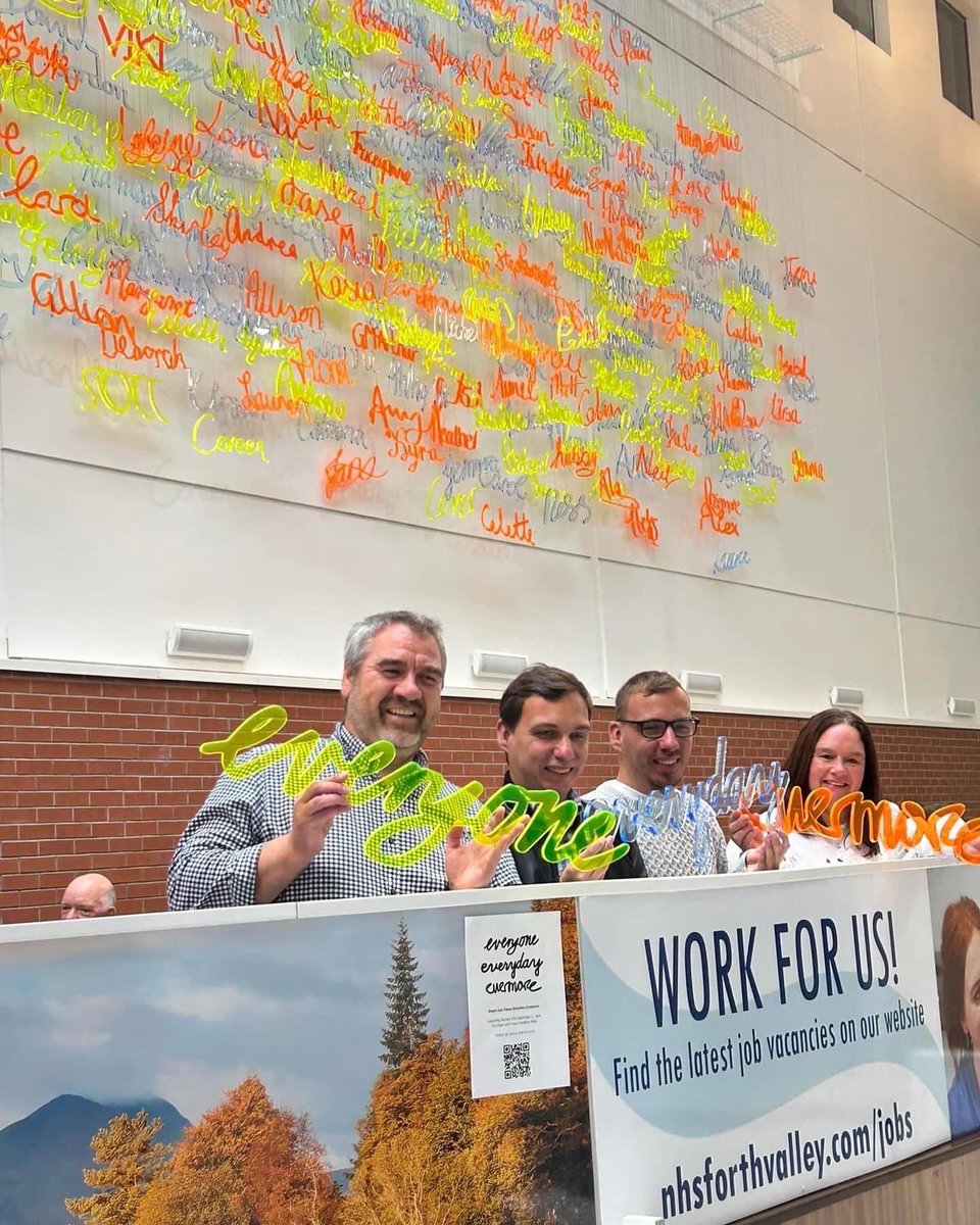 A vibrant organ and tissue donation memorial sculpture was unveiled today at Forth Valley Royal Hospital #organdonationweek

Read more nhsforthvalley.com/vibrant-organ-…