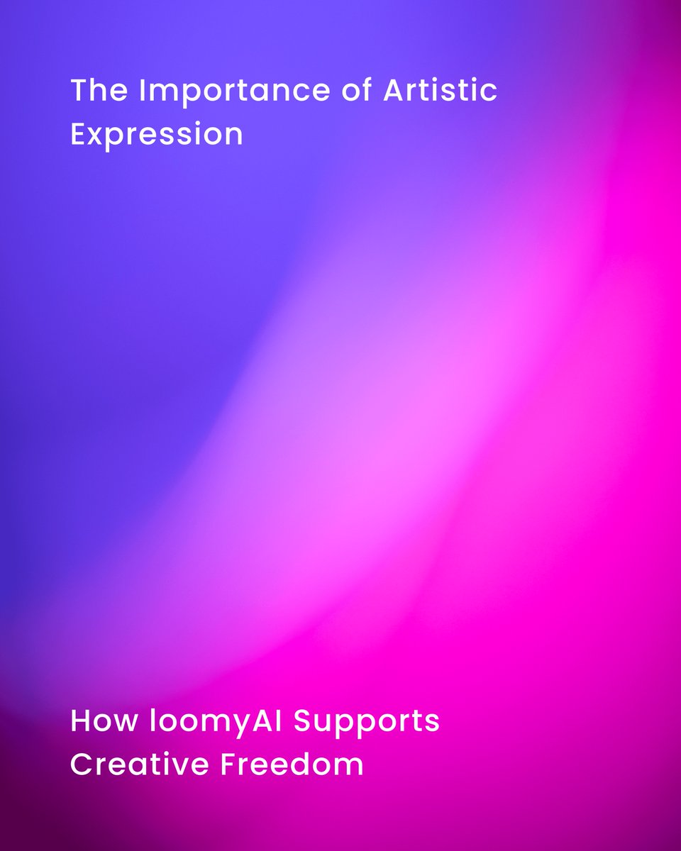 theloomy's tweet photo. Curious how social platforms impact creative freedom? We explore how loomyAI is empowering creatives to express themselves authentically. Give it a read, and let us know your thoughts!

➞ https://t.co/vsgTarM6JC https://t.co/rDBqH90x5S