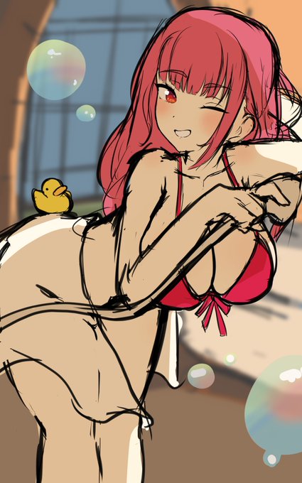 お風呂ビキニ 船長ラフ 