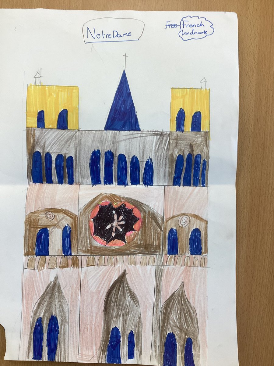 Some amazing entries for our French day competition on Thursday! #stherbertsFL 🇫🇷🎨
