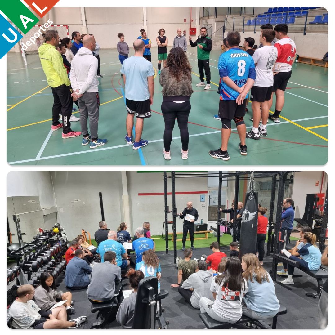 🏐 CURSO de ENTRENADOR de VOLEIBOL - Nivel 1  

🗓 7-17 octubre
📍 55% presencial Centro Deportivo <a href="/ualmeria/">Universidad de Almería</a> 
🔗 45% on-line 
🧑🏻‍🏫 Los mejores formadores 
🚨 Inscripción abierta hasta el 3 de octubre
🤝 Junto a la <a href="/DAVb_FAVb/">DAVb</a>

 #ualformaciondeportiva
 #formaciondeportiva
 #voleibol