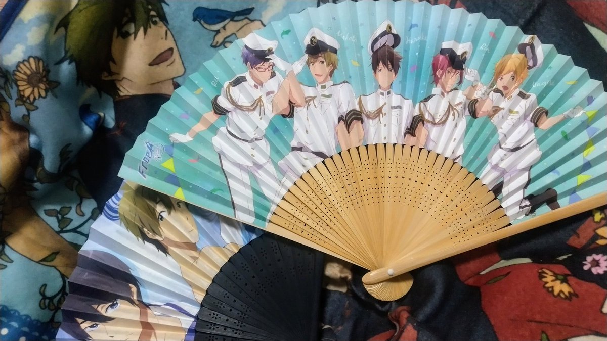 Highspeed_haru's tweet photo. Free! ーEternal Summerー 扇子
これも持ってたんだぁ。 棚にしまって忘れてた💦 黒い方の岩鳶 4人の扇子は、イベントとか出掛ける時に いつもバッグに入れて持って行ってるの!
#七瀬遙 #橘真琴 #葉月渚 #竜ヶ崎怜 #松岡凛 #STYLEFIVE #スタファイ
#推し活
#Free好きと繋がりたい https://t.co/LCC1cStoeq
