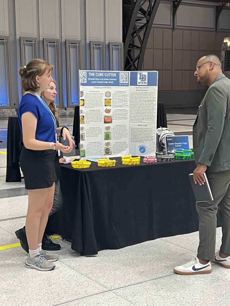 Elizabeth Ann Kirman, Ph.D. (@bethkirman) on Twitter photo My STEM students Miranda Raser, Amber Eshenour, and Anushka Verma are showcasing their STEM projects at theglobalimpactforum.org #tgifPHL2024 <a href="/jhanula/">Lower Dauphin High School</a> <a href="/LowerDauphin/">Lower Dauphin</a> My STEM students Miranda Raser, Amber Eshenour, and Anushka Verma are showcasing their STEM projects at theglobalimpactforum.org #tgifPHL2024 <a href="/jhanula/">Lower Dauphin High School</a> <a href="/LowerDauphin/">Lower Dauphin</a>