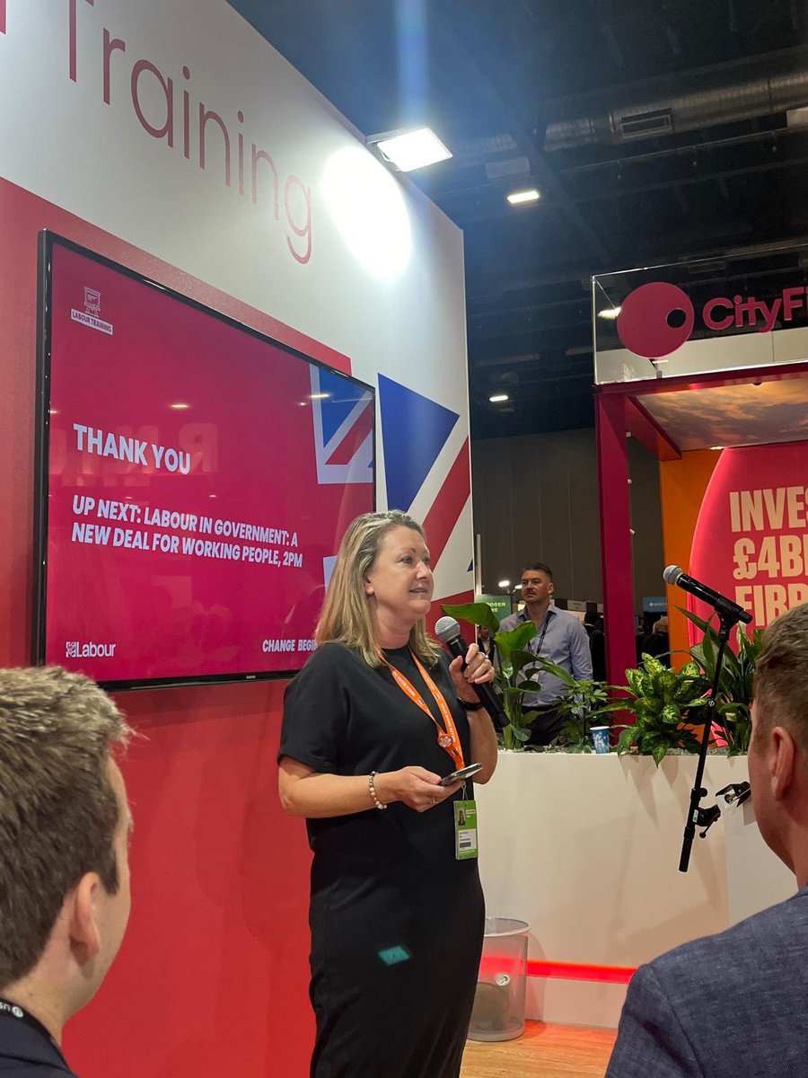 RHarrisonGMB's tweet image. Great to speak at Labour Conference yesterday about the New Deal for Working People and how GMB members will benefit, specifically for care workers and school support staff. #LabourConference24 #MakeWorkPay