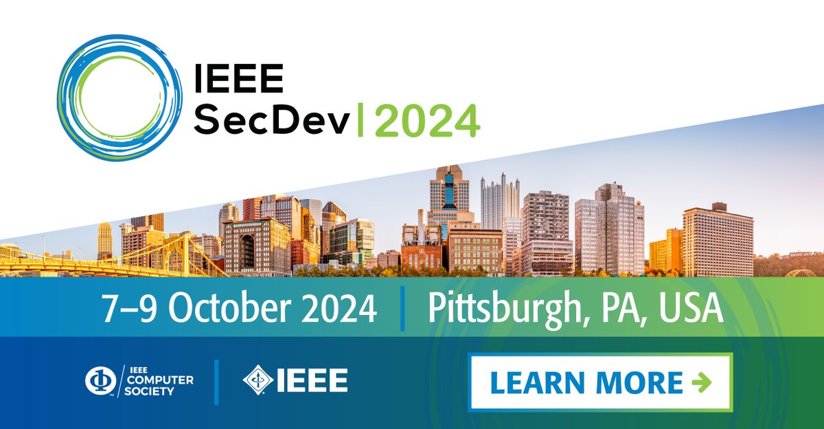 ComputerSociety's tweet image. Join us at #ieeesecdev Conference lnkd.in/djg8FmGd
Learn from experts like Elisa Bertino (#Purdue) &amp;amp; Frank Piessens (#KULeuven), as they explore in the latest secure software development and cross-layer security.
Don’t wait—register today: