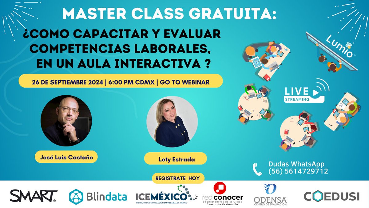 blindatamx's tweet photo. 🔴ATENCIÓN CAPACITADOR🔴 ¿En tus cursos en línea  es una constante la nula  participación  ?, En esta MATER CLASS conocerás como dar tus cursos dinámicos, interactivos y divertidos, REGISTRATE AQUI https://t.co/FXJlhs5MKT https://t.co/FdgHj7qJWG