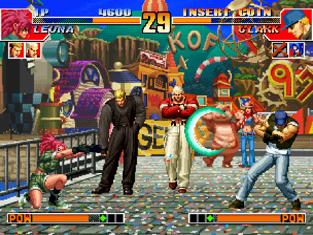 BuscandoElWarp's tweet image. El juego del día: #KOF97 (#NeoGeo)
Creador: #SNK 1997
Mi KOF favorito en que se cierra la saga con trama espectacular: Orochi.
La muerte de Goenitz no impidió que el New Face Team siguiera con la misión de despertar a Orochi, ¿lograrán su cometido?, ¿habrá alguien que lo impida?.