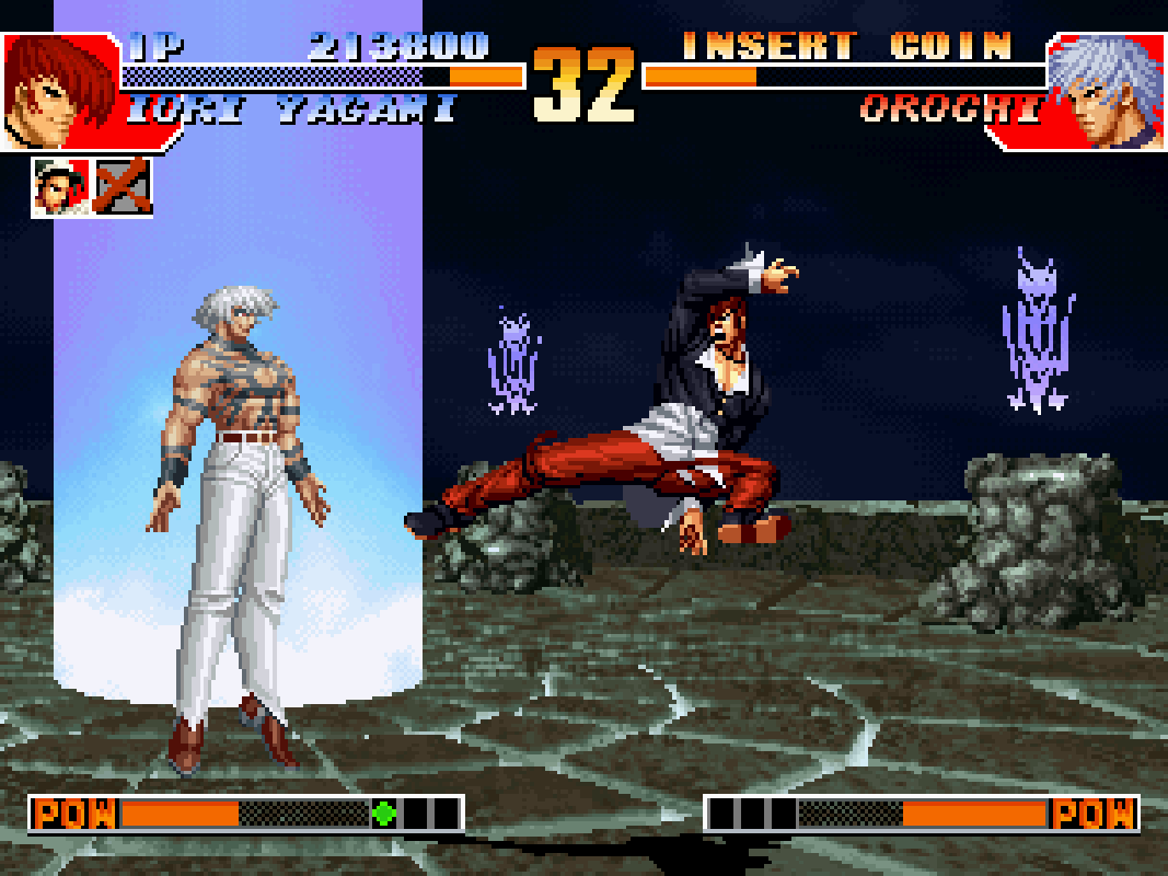 BuscandoElWarp's tweet image. El juego del día: #KOF97 (#NeoGeo)
Creador: #SNK 1997
Mi KOF favorito en que se cierra la saga con trama espectacular: Orochi.
La muerte de Goenitz no impidió que el New Face Team siguiera con la misión de despertar a Orochi, ¿lograrán su cometido?, ¿habrá alguien que lo impida?.