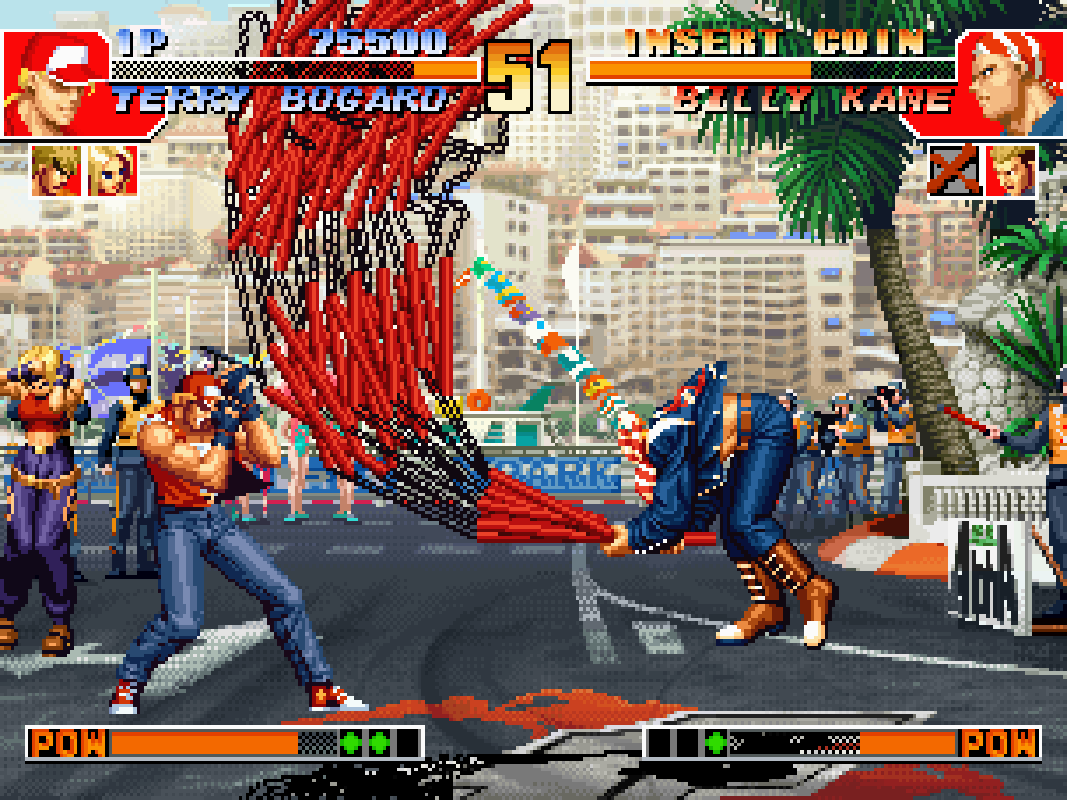 BuscandoElWarp's tweet image. El juego del día: #KOF97 (#NeoGeo)
Creador: #SNK 1997
Mi KOF favorito en que se cierra la saga con trama espectacular: Orochi.
La muerte de Goenitz no impidió que el New Face Team siguiera con la misión de despertar a Orochi, ¿lograrán su cometido?, ¿habrá alguien que lo impida?.