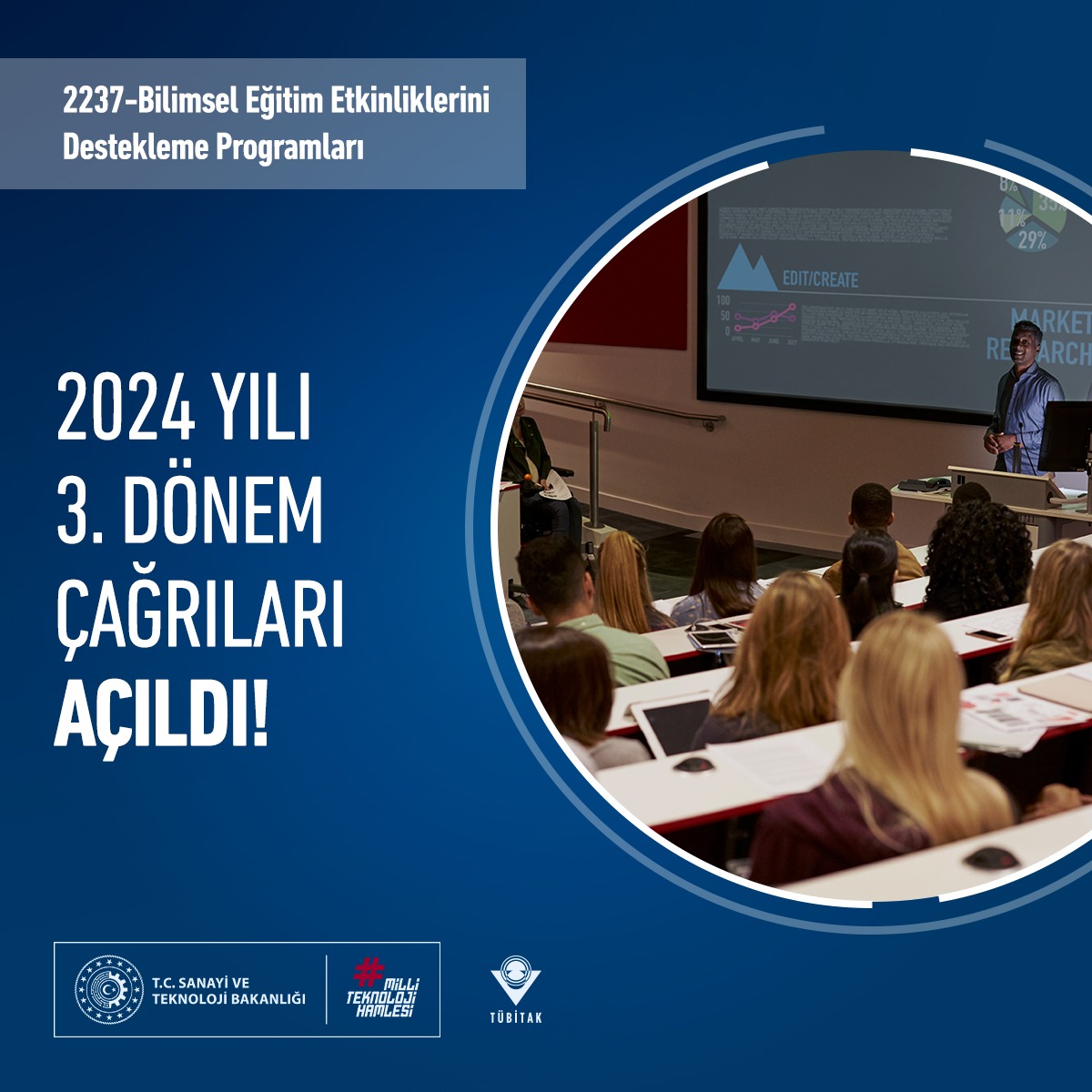 📢 2237-Bilimsel Eğitim Etkinliklerini Destekleme Programları 2024 Yılı 3. Dönem Çağrıları açıldı!

Son başvuru tarihi:
🗓️ 18 Ekim 2024
⏰ 17.30

📌 <a href="/TubitakBIDEB/">TÜBİTAK BİDEB</a>

Detaylar: 👇
tubitak.gov.tr/tr/duyuru/2237…