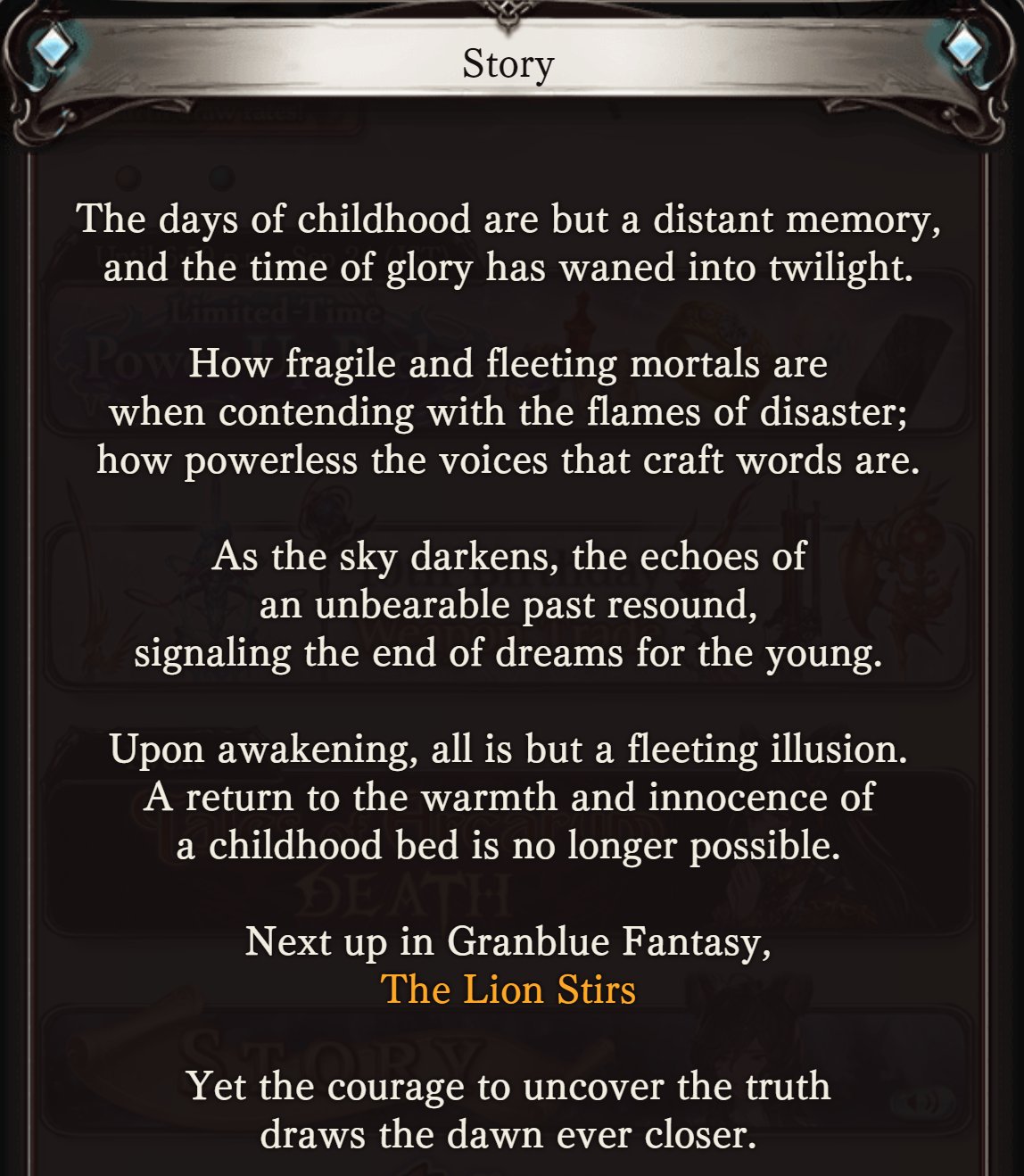 Granblue EN (Unofficial) on X: &ldquo;While we were sleeping: The first 
