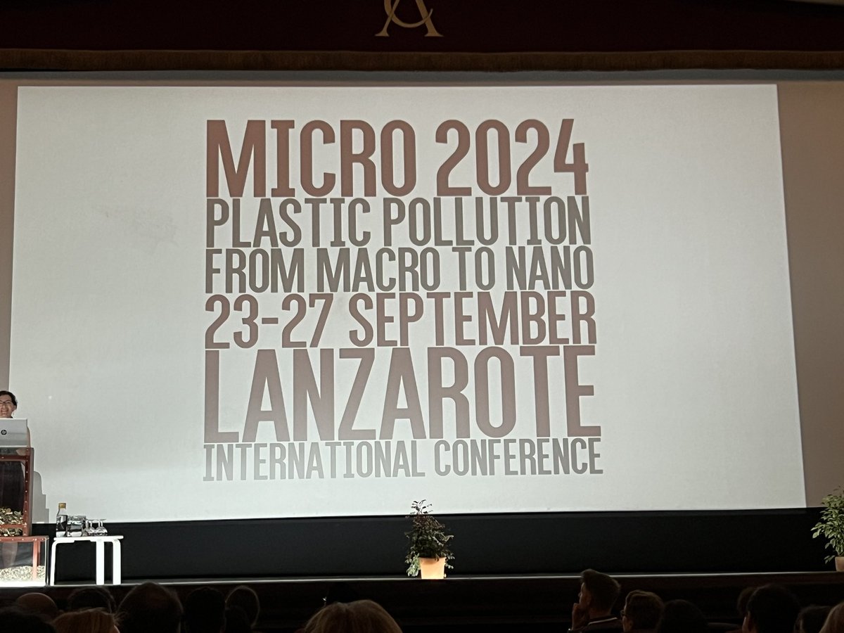GeoffD_Abbott's tweet image. First day at MICRO 2024! Plastic Pollution from Macro to Nano 23 - 27 September 2024, International Conference, Lanzarote, Canary Islands. @ProfRThompson @LindequePk @ParkerJurd @@FrancaDeFalco @RachelCoppock13
