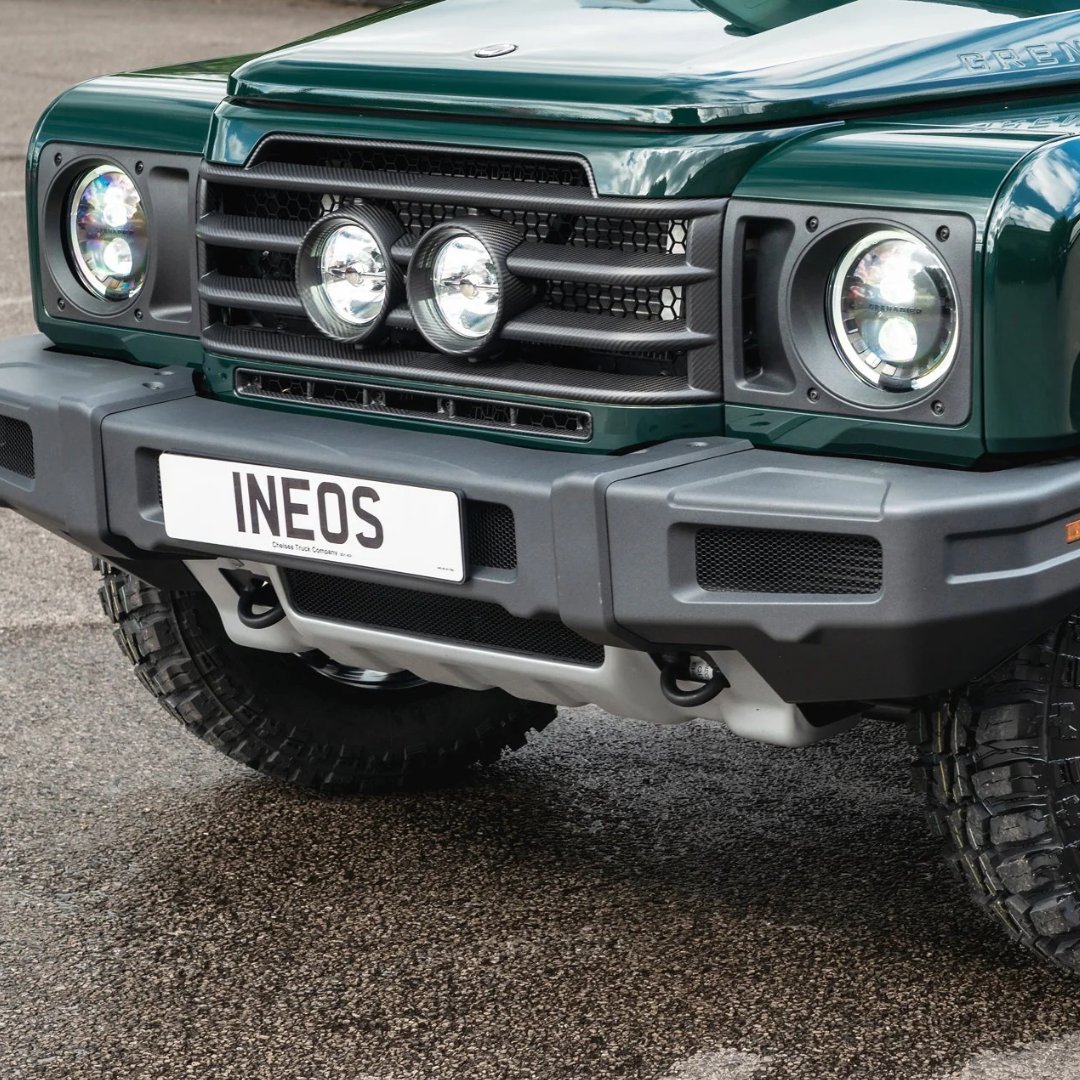 ProjectKahn's tweet photo. Elevate the front end of your Grenadier with the Central Lamp Dakar-Inspired Front Grille from Chelsea Truck Company.
Designed by KAHN®
https://t.co/3eP2CKQ81f
#ProjectKahn #KahnDesign #IneosGrenadier #Ineos #Dakar #inspired #FrontGrille #LuxuryCars #Cars #Bespoke https://t.co/ADLNGQAvoU