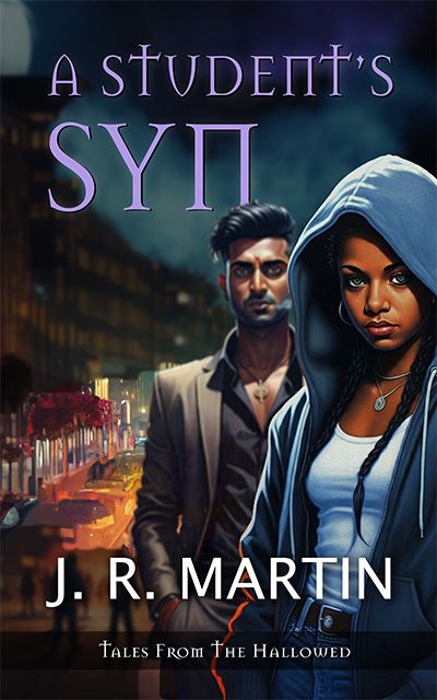 #authors #ShamelessSelfpromoMonday #WRITERSLIFT 
SURPRISE, SURPRISE.
Yes, I've also decided to release a novella this year for fans. It's different from my steampunk and takes place in The Hallowed World I've created. 

Meet Ahanti and Ishwa in this standalone (for now) story.