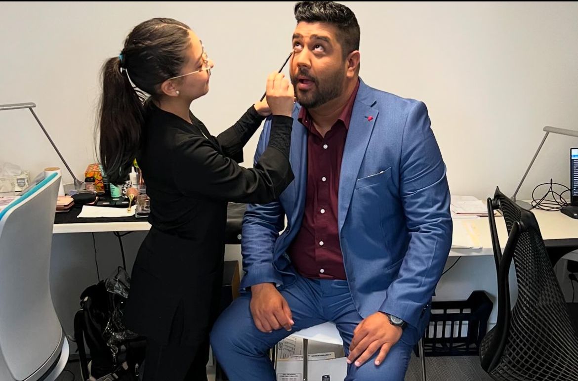 SenecaFashion's tweet photo. Thrilled to share the success of Yada Rincon, a standout CTM student! Last semester, she did makeup for an ad with Prof. Alessandra Di Simone, thanks to Prof. Karen Ellis' recommendation. Now, she’s been invited back for future projects! Watch the video: https://t.co/5h7aVQImDR https://t.co/1DhpL81jil