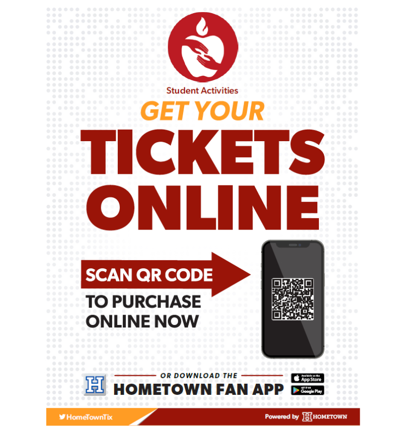 PSHSWildcats's tweet image. Wildcats, ready for the next game? 🏈 Get your tickets easily online! Scan the QR code or download the Hometown Fan App. Let’s fill the stands with maroon and white! #PlanoWildcats #TicketTime