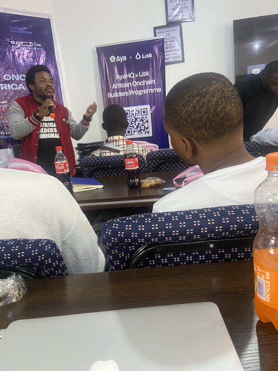 sendijohn01's tweet image. It&apos;s a great day interacting with #Lisk 
 At blockfuse labs. Had a very interactive session with jujuboy where he explained more on how to build on Lisk  a layer2 blockchain.@ayahq_ @liskHQ @blockfuselabs @EthJos_ 
#LiskXAyaHQRoadshow
#OnchainBuildersProgram
#LiskXAyaHQHackathon