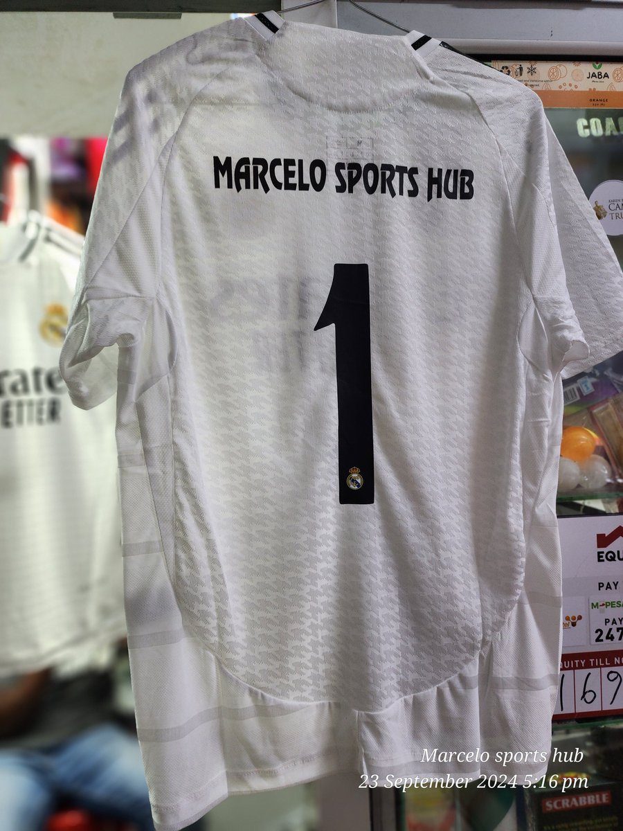 Madrid home,away&amp; third kit available
@1800/=