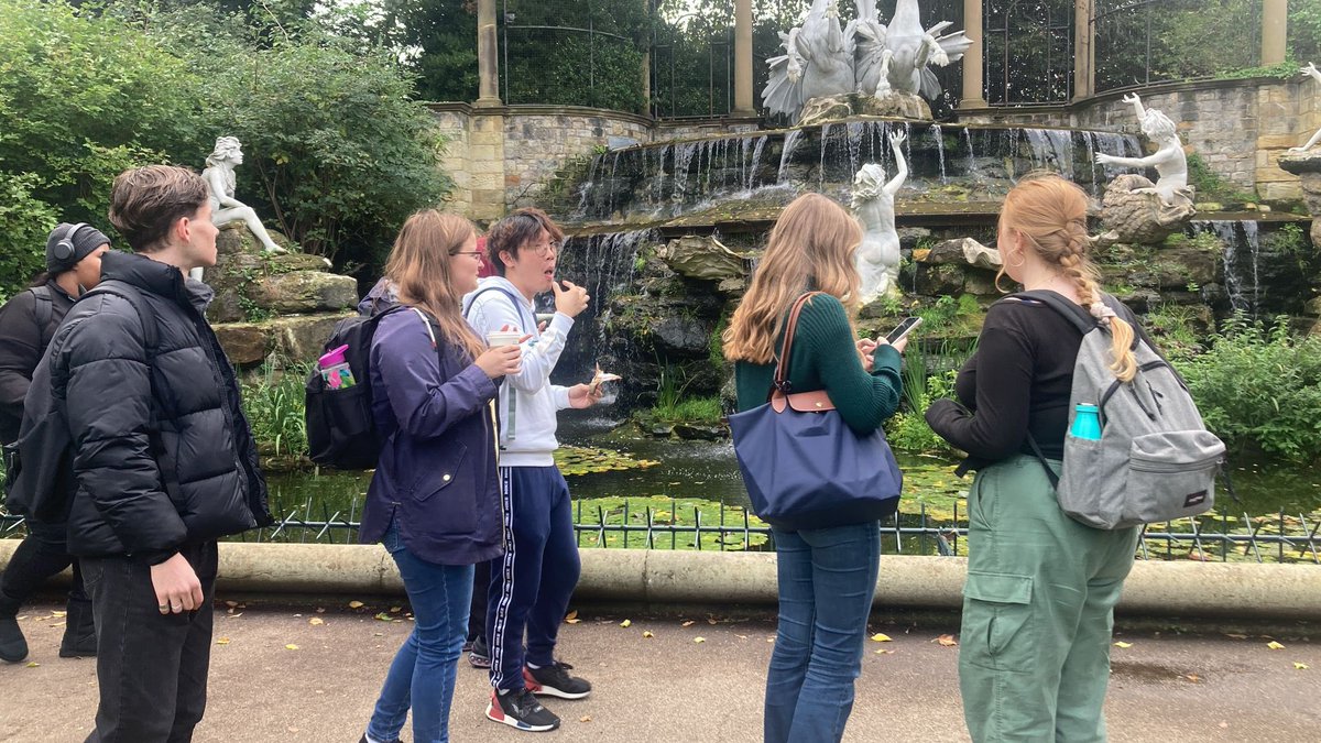 SIMMSpriGH's tweet photo. Our PGCE Students planning a local study trip for Primary children as their History module comes to an end. Well done all! https://t.co/OAKdO38aHg