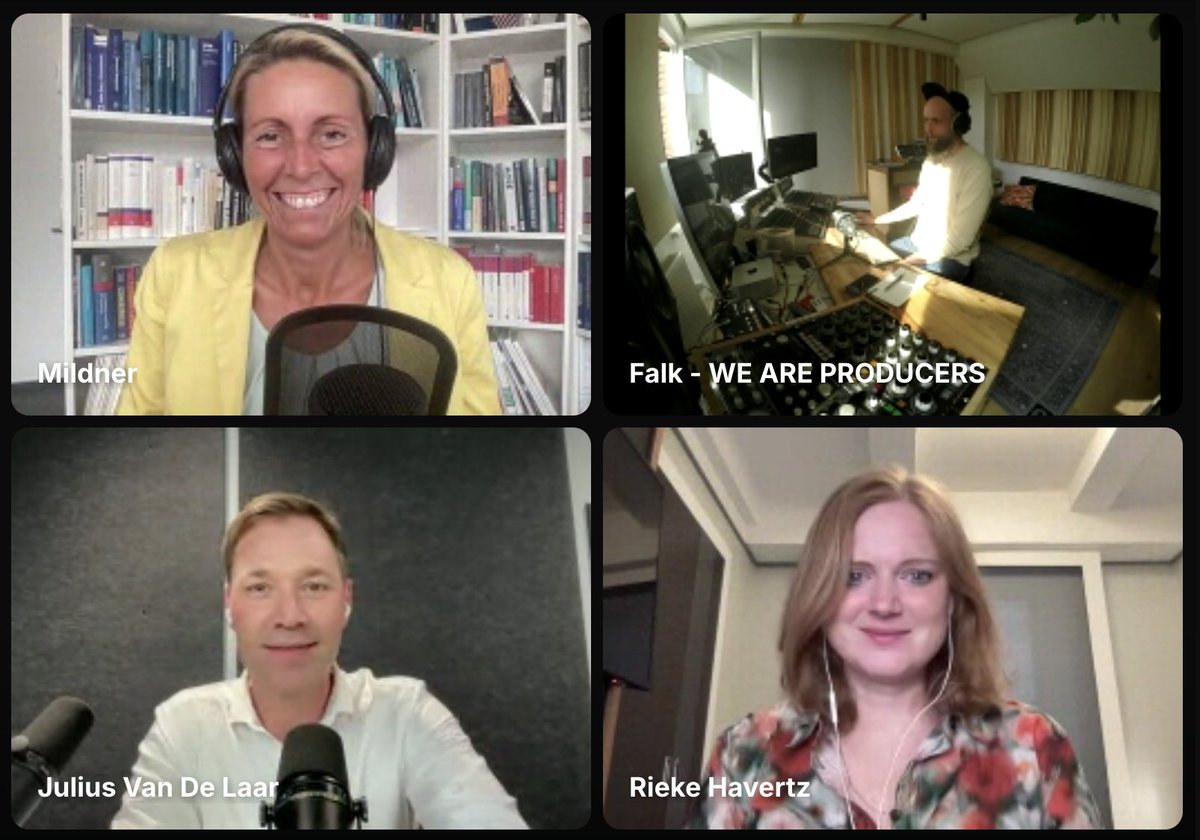 Morgen geht es weiter mit der neuesten Folge von America's Choice - Der USA Podcast! Mit <a href="/juliusvandelaar/">Julius van de Laar</a> &amp; <a href="/havpost/">Rieke Havertz</a> haben wir über die Rolle von Bildern, Narrativen &amp; Projektionsflächen im US-Wahlkampf gesprochen. Ein spannendes Gespräch, bald überall zu hören! <a href="/stormy_mildner/">Stormy Mildner</a>