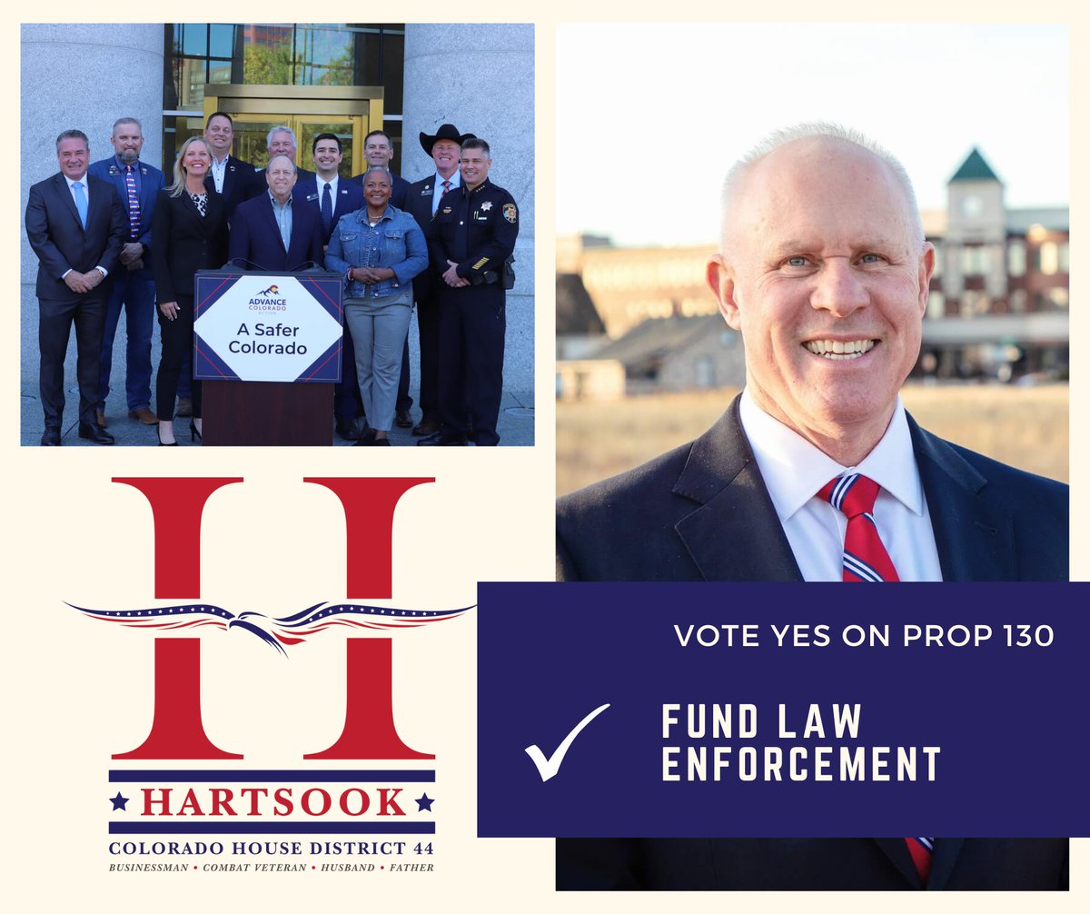 We are now ranked as the 3rd most dangerous state in the country. We need funding for public safety to reduce human trafficking, drug cartels, gang activity, and other criminal elements. 
#copolitics #coleg #cologop #hd44 #criminaljustice #backtheblue #Hartsook4House