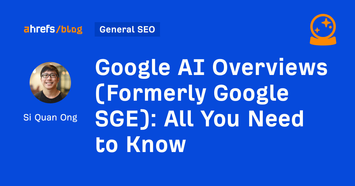 Google AI Overviews (Formerly Google SGE): All You Need to Know dlvr.it/TDZv3d