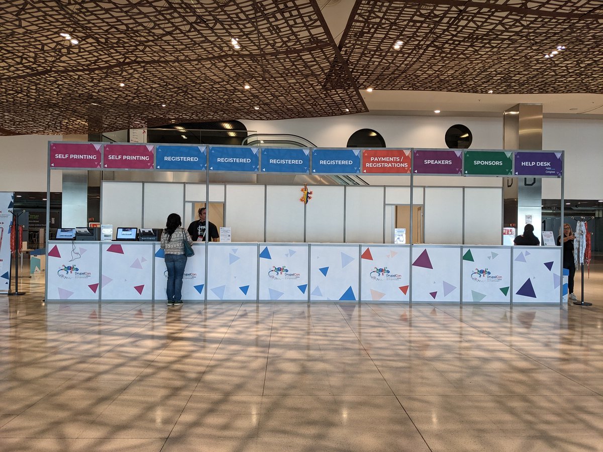 SurabhiGokte's tweet image. #DrupalCon vibe is set! ✨
.
.
.
.
#DrupalConBarcelona #DrupalConEur