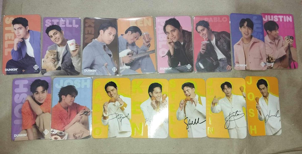 littleciinnamon's tweet photo. Isa na lang complete na ❤️

Collecting photocards is new to me. I am so glad that my folks have been supporting me on this since I can’t do it myself while I am away. 

#15andcounting
#SB19photocards #SB19DunkinPH #AtinToChickenMcDo @SB19Official https://t.co/BScNqH9Ccn