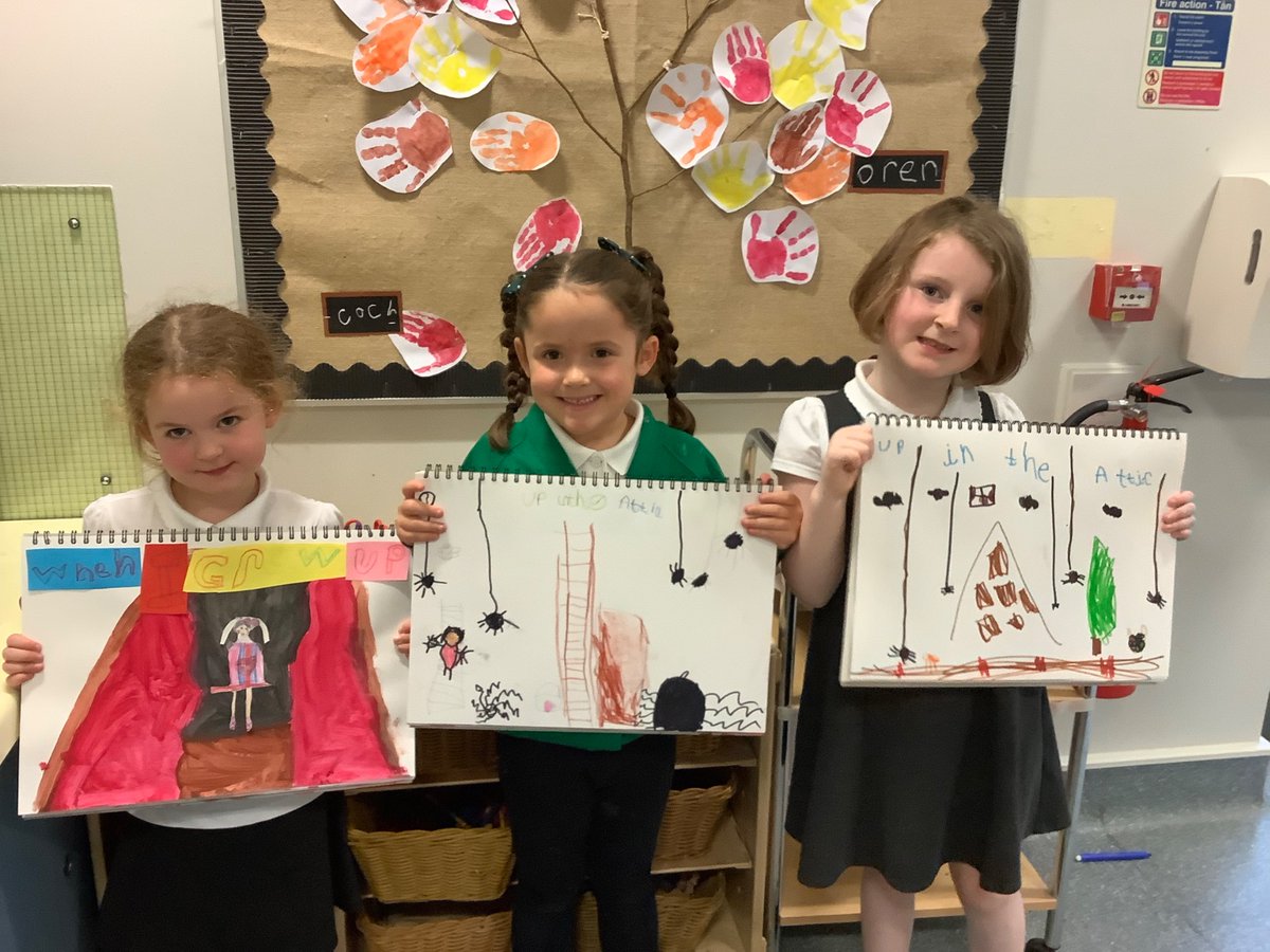 glanhowyprimary's tweet photo. A little snapshot from our #TopicJournals. We have created a cover page for our Autumn topic 'Up in the Attic' πΈοΈ#ArenigFawr #Hu_Man https://t.co/L5lDt47Ppp