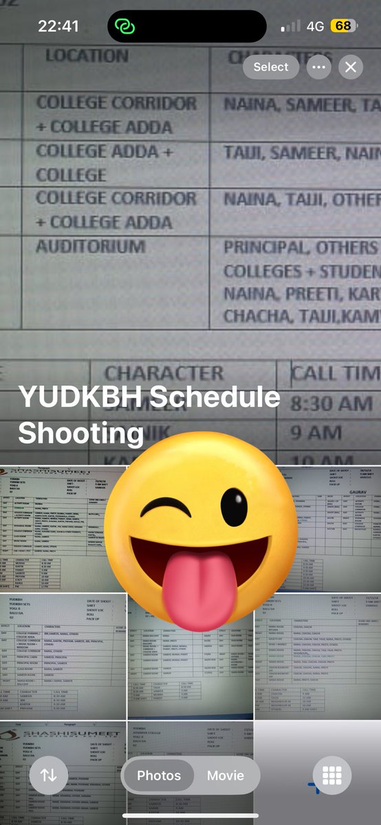 Once upon a time
When I was so crazy about Indian drama 
I put my whole heart and soul to get any connection on set hahahaha 

#YUDKBH