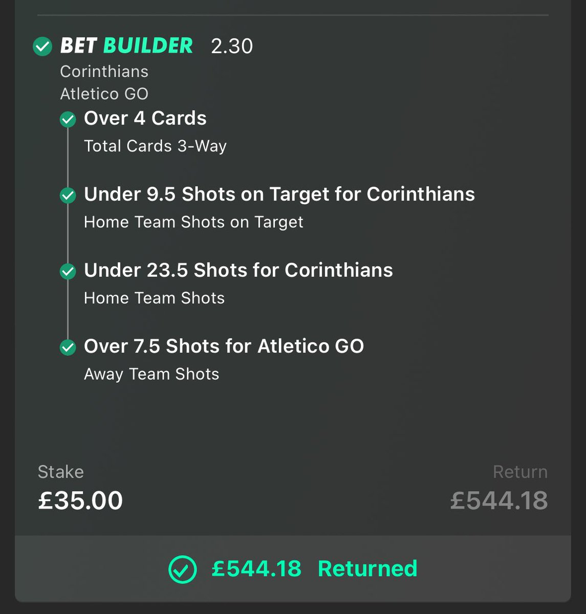 _TLTips's tweet photo. 15/1 Brazil longshot lands😍🇧🇷

Another strong weekend on the telegram at +14.6u✅🔥

September so far: 

+64.3u✅
+34.3% ROI📈

join the channel whilst it’s free 👀 - https://t.co/Nf4e1vDxjN https://t.co/zP00n8lsVX
