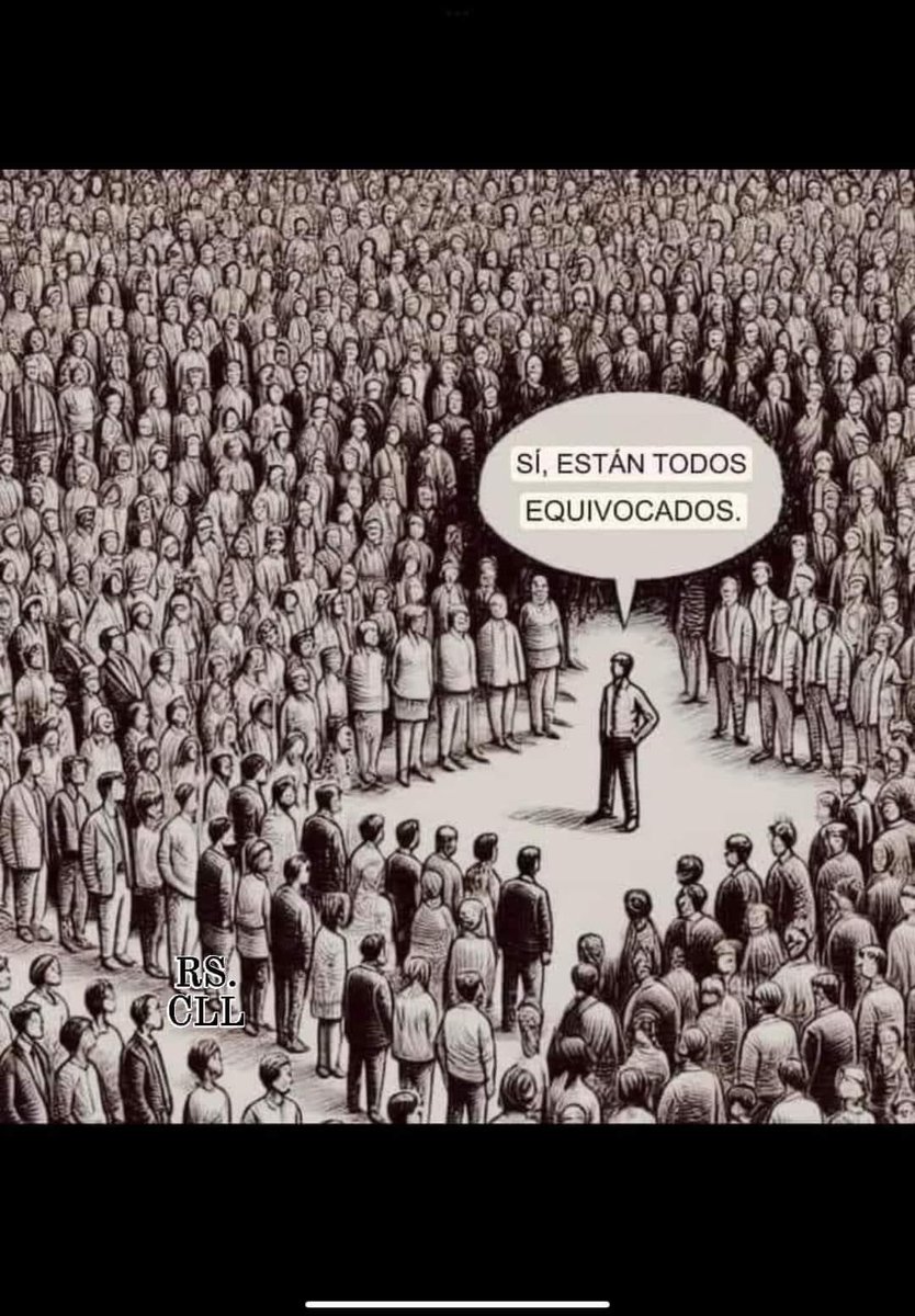 “Lo que más odia el rebaño es a quien piensa diferente; “no es tanto la opinión en sí, sino la audacia de querer pensar por sí mismos, algo que no saben hacer.”
-Arthur Schopenhauer (1788-1860)