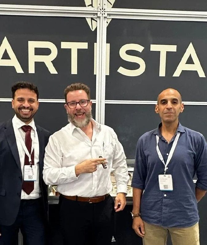 ArtistaCigars's tweet image. Opening new avenues for collaboration🤝 with our European partner Klienlagel and associates from Asia and Middle East during #Intertabac 2024!

Thanks to all who visited our booth and shared our commitment to quality!🍂🍂 See y'all in 2025!
#artistacigars #intertabac