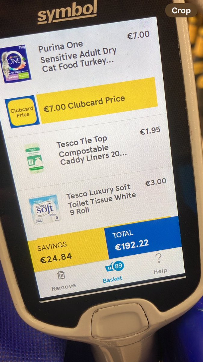 IsabelM31598380's tweet photo. Has anyone else’s food shop just gone off the charts! Imagine if we didn’t have the club card savings 😳 #tesco #costofliving #ireland https://t.co/aolFRftdA9