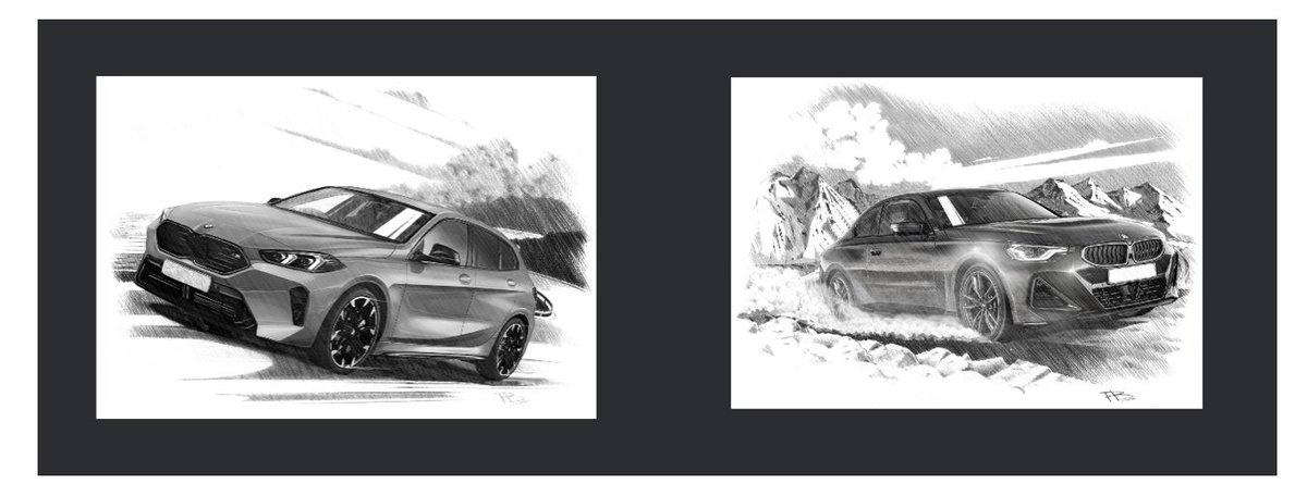 A couple of new cars to hit the website. #BMW #handovergifts #1series #2series #carprints #familybusiness.
classicmemories.co.uk