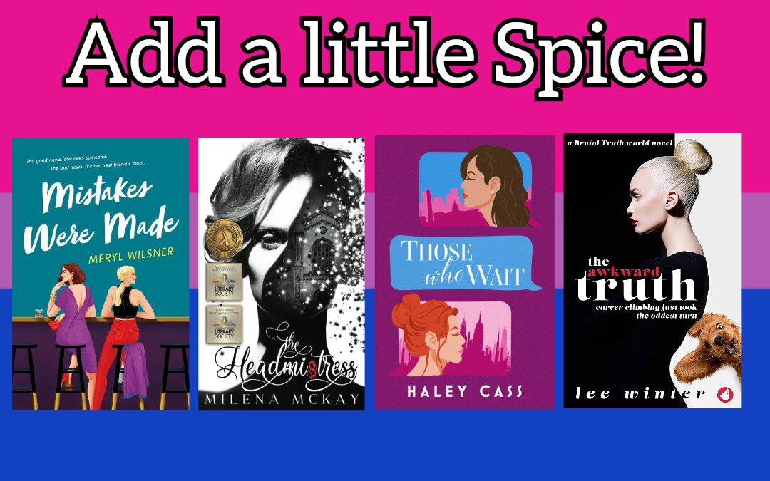 Sapphic World Book Club (@sapphicworldbkc) on Twitter photo Happy #BisexualVisibilityDay everyone!🥳
Let's celebrate with some amazing #sapphfic books, all staring fabulous bisexual main characters!😍
<a href="/adiba_j/">Adiba Jaigirdar (updates)</a> <a href="/KalynnBayron/">Kalynn bayron</a> @ashleyhblake <a href="/merylwilsner/">meryl wilsner (they/them)</a> Happy #BisexualVisibilityDay everyone!🥳
Let's celebrate with some amazing #sapphfic books, all staring fabulous bisexual main characters!😍
<a href="/adiba_j/">Adiba Jaigirdar (updates)</a> <a href="/KalynnBayron/">Kalynn bayron</a> @ashleyhblake <a href="/merylwilsner/">meryl wilsner (they/them)</a>