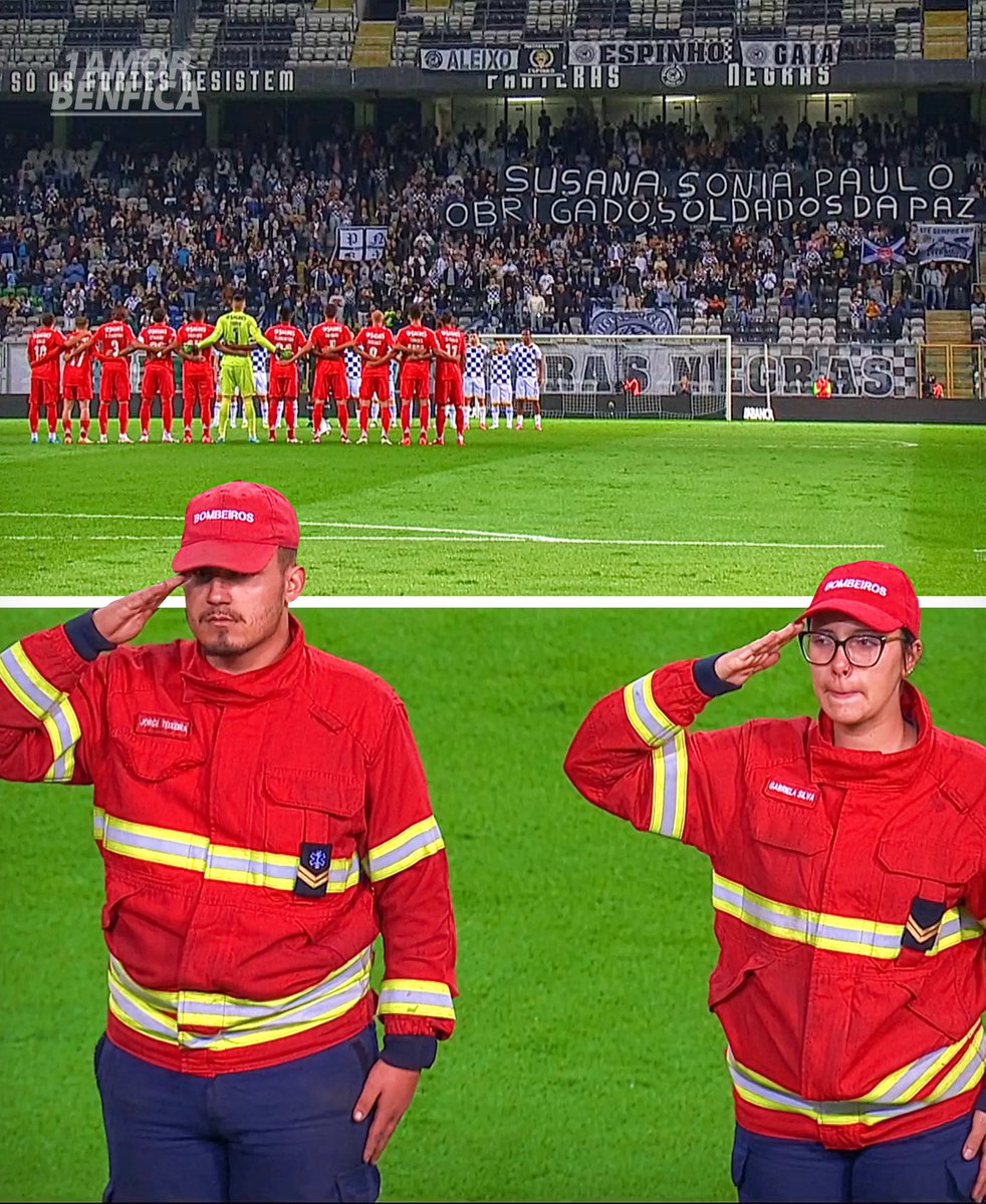 Homenagem mais que merecida, e mesmo assim pouca comparada com o trabalho feito por estes Heróis da nação ! 🧑‍🚒❤️